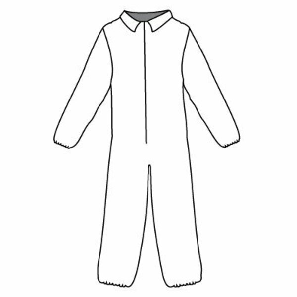 Kappler ProVent Coverall, White, 2X/3X PVB417WH2X3X